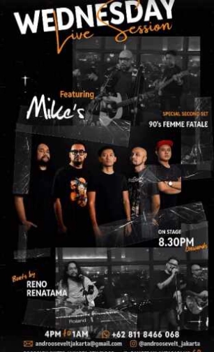 ROOSEVELT JAKARTA - WEDNESDAY LIVE SESSION