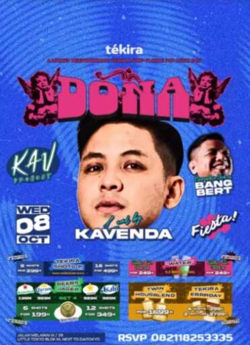 TEKIRA BLOK M JAKARTA - DONA