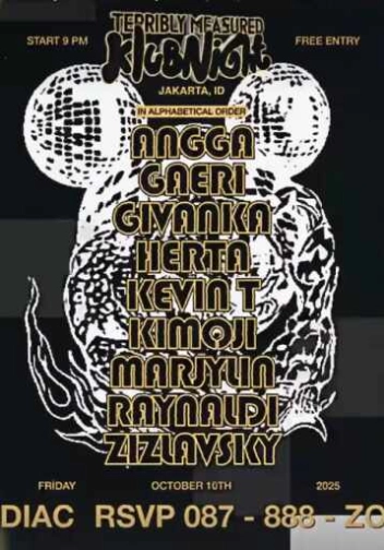 ZODIAC SENOPATI JAKARTA - TERRIBLY MEASURED KLUB NIGHT