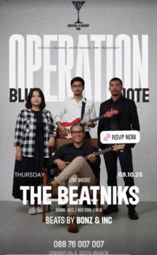 007 - Cocktail & Whisky Bar Senopati - OPERATION BLU SPOT