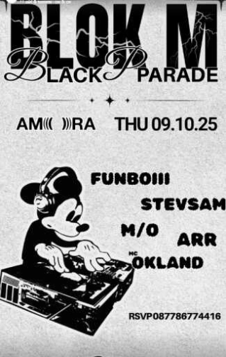 AMORA BLOK M JAKARTA - BLACK PARADE