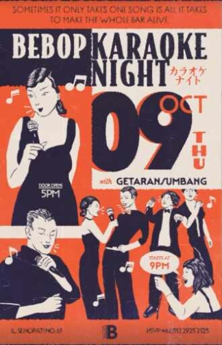 BEBOP KEBAYORAN BARU JAKARTA - KARAOKE NIGHT