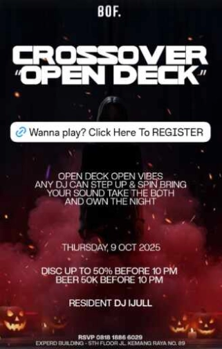 BOF KEMANG JAKARTA - CROSSOVER OPEN DECK