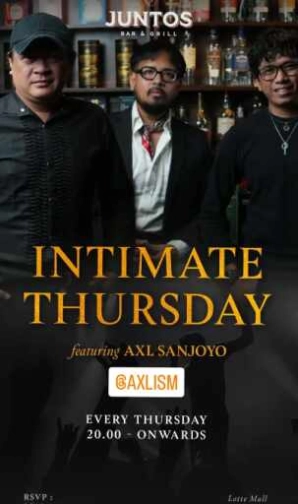JUNTOS KUNINGAN JAKARTA - INTIMATE THURSDAY
