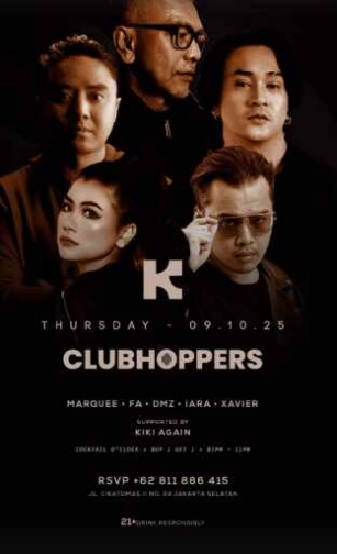 KODE JAKARTA - CLUBHOPPERS