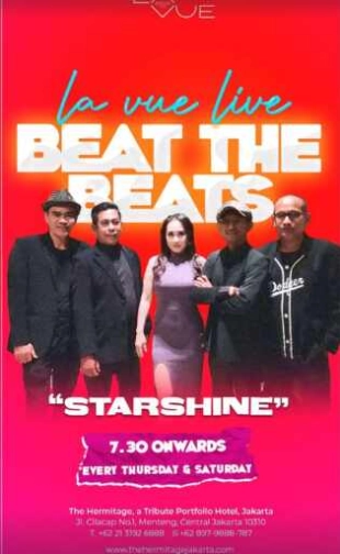 LA VUE ROOFTOP BAR MENTENG JAKARTA - BEAT THE BEATS