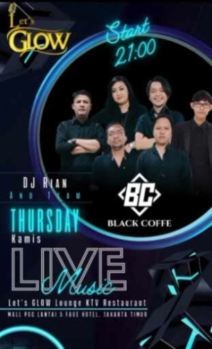 LETS GLOW (KTV) LOUNGE BAR JAKARTA - THURSDAY