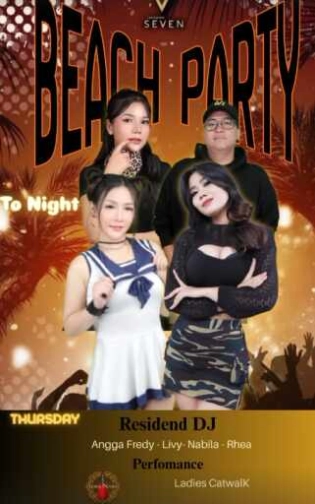 SEVEN CLUB MANGGA DUA JAKARTA - BEACH PARTY