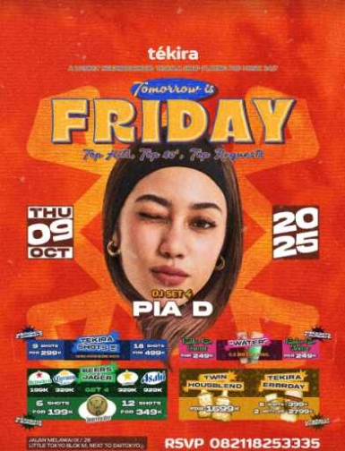 TEKIRA BLOK M JAKARTA - THURSDAY