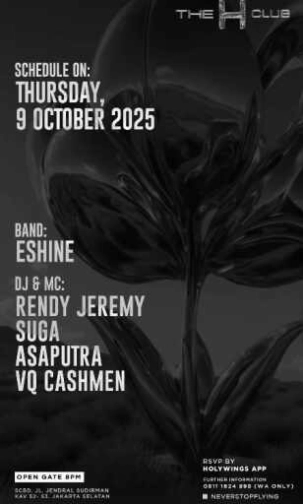 THE H CLUB SCBD JAKARTA - THURSDAY