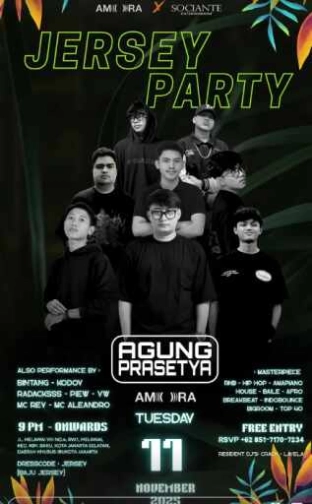 AMORA JAKARTA - JERSEY PARTY