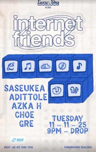 LUCY IN THE SKY JAKARTA - INTERNET FRIENDS