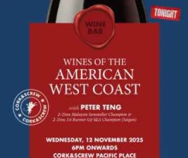 CORK  SCREW JAKARTA  WINES OF THE AMERICAN WEST COAST