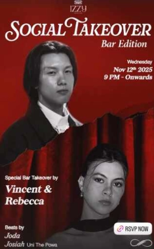 IZZY SOCIAL CLUB JAKARTA - SOCIAL TAKEOVER