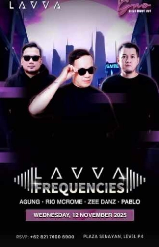 LAVVA JAKARTA - LAVVA FREQUENCIES