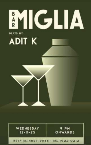 BAR MIGLIA JAKARTA - WEDNESDAY