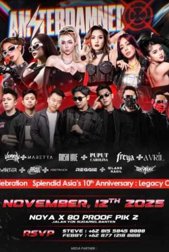 NOYA X 80 PROOF JAKARTA - AMSTERDAMED