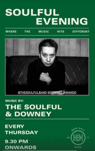 BEER HALL JAKARTA - SOULFUL EVENING