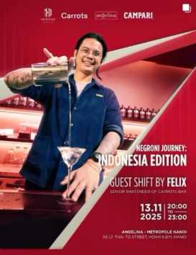 CARROTS BAR JAKARTA - NEGRONI JOURNEY : INDONESIA EDITION