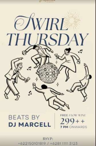 J SPARROW KUNINGAN JAKARTA - SWIRL THURSDAY