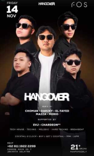 FOS KEMANG JAKARTA - HANGOVER