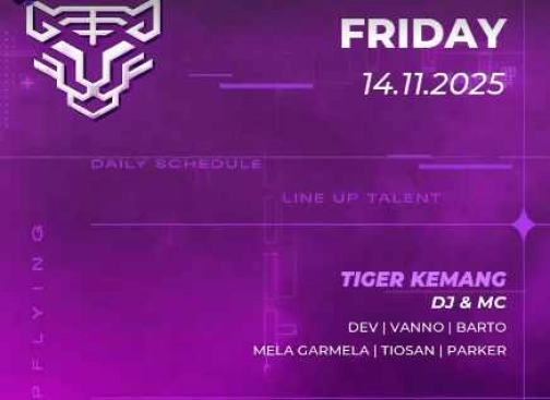 GOLDEN TIGER KEMANG JAKARTA - FRIDAY