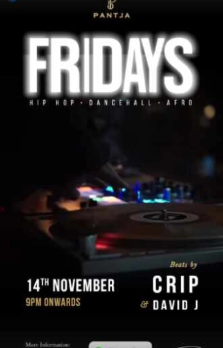 PANTJA SENOPATI JAKARTA - FRIDAYS