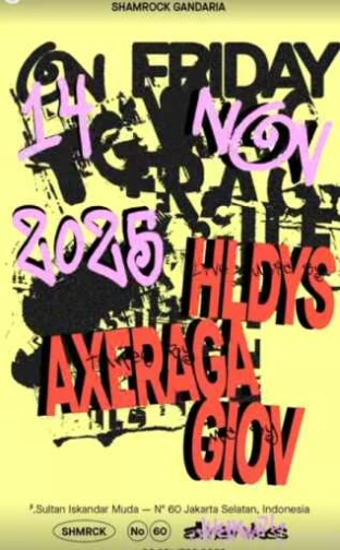 SHAMROCK GANDARIA JAKARTA - FRIDAY