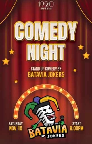 1920 LOUNGE KEMANG JAKARTA - COMEDY NIGHT