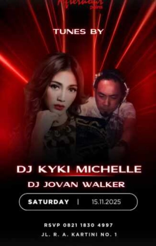 AFTERHOUR POINS JAKARTA - SATURDAY
