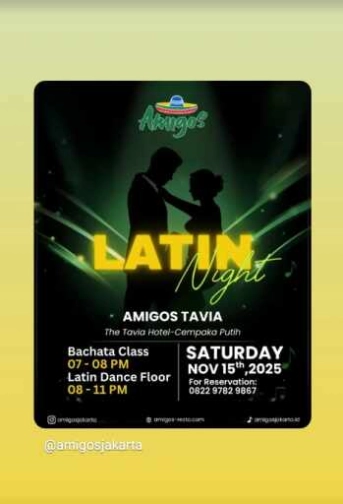 AMIGOS KEMANG JAKARTA - LATIN NIGHT