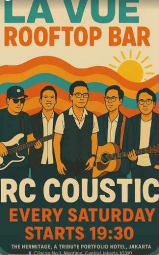 LA VUE ROOFTOP BAR MENTENG JAKARTA - SATURDAY