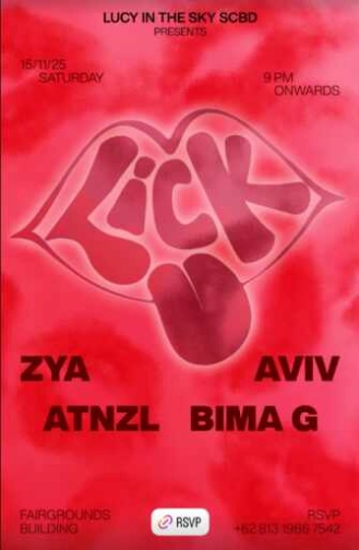 LUCY IN THE SKY SCBD JAKARTA - LICK