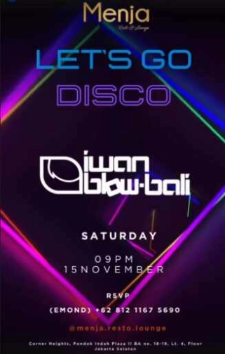 MENJA RESTO & LOUNGE PONDOK INDAH JAKARTA - LET