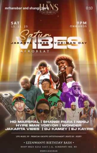 MR HANS BAR SENOPATI JAKARTA - SATUR VIBES