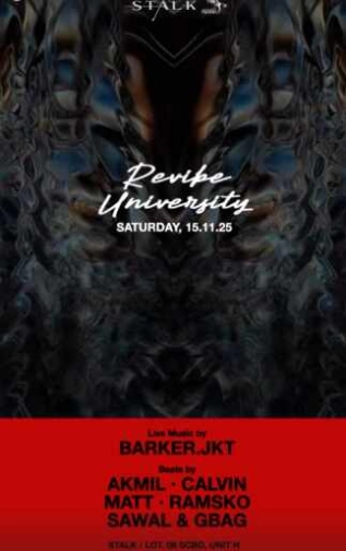 STALK SCBD JAKARTA - REVIBE UNIVERSITY