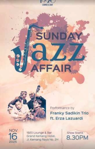 1920 LOUNGE KEMANG JAKARTA - SUNDAY JAZZ AFFAIR