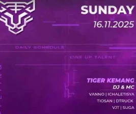 GOLDEN TIGER KEMANG JAKARTA  SUNDAY
