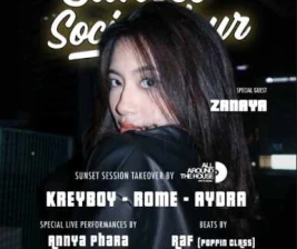 IZZY SOCIAL CLUB GUNAWARMAN JAKARTA  THE SUNSET SOCIAL HOUR