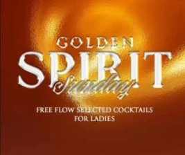 MR HANS BAR SENOPATI JAKARTA  GOLDEN SPIRIT SUNDAY
