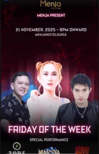 MENJA RESTO & LOUNGE PONDOK INDAH JAKARTA - FRIDAY OF THE WEEK