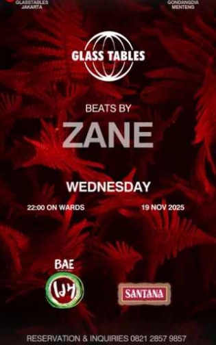 GLASS TABLES MENTENG JAKARTA - WEDNESDAY