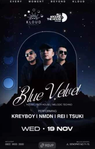 KLOUD SENAYAN JAKARTA - BLUE VELVET