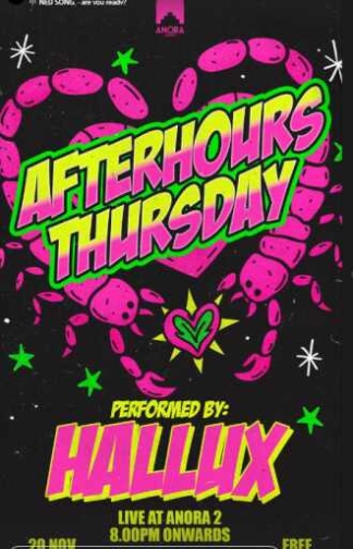 ANORA 2 JAKARTA - AFTERHOURS THURSDAY