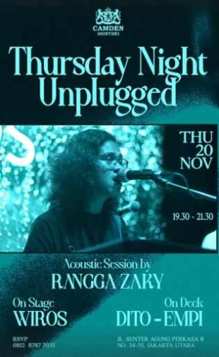 CAMDEN SUNTER JAKARTA - THURSDAY NIGHT UNPLUGGED