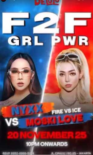 DELULU JAKARTA - F 2 F GRL PWR