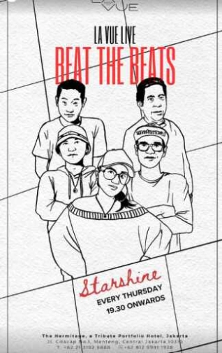 LA VUE ROOFTOP BAR JAKARTA - BEAT THE BEATS