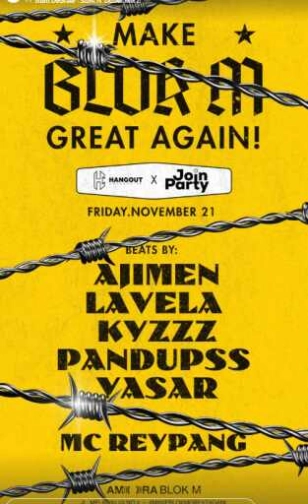 AMORA BLOK M JAKARTA - MAKE BLOK M GREAT AGAIN