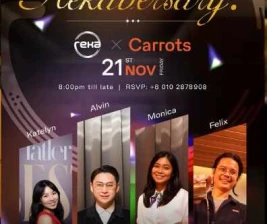 CARROTS BAR SCBD JAKARTA  ITS OUR REKAVERSARY