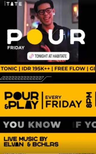 HABITATE JAKARTA - POUR & PLAY